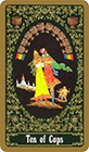 russian - Ten of Cups