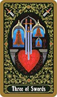 russian - Three of Swords