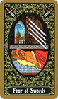 russian - Four of Swords
