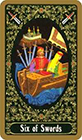 russian - Six of Swords