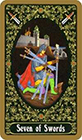 russian - Seven of Swords