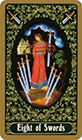 russian - Eight of Swords