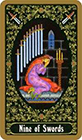 russian - Nine of Swords