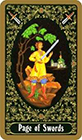 russian - Page of Swords