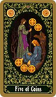 russian - Five of Coins