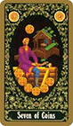 russian - Seven of Coins