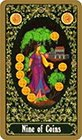 russian - Nine of Coins