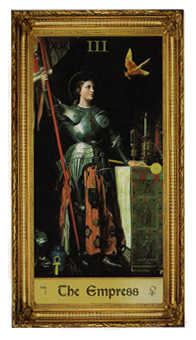 The Empress Tarot card in Sacred Art Tarot deck