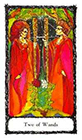 sacred-rose - Two of Wands