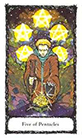 sacred-rose - Five of Pentacles