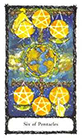 sacred-rose - Six of Pentacles