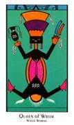 Queen of Water Tarot card in Santa Fe deck