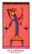 King of Rainbows Tarot card in Santa Fe Tarot deck
