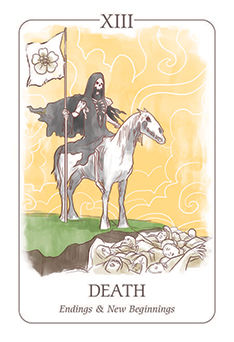 Death Tarot card in Simplicity Tarot deck