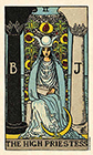 smith-waite - The High Priestess