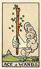 smith-waite - Ace of Wands