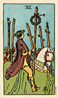 smith-waite - Six of Wands