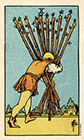 smith-waite - Ten of Wands
