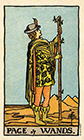 smith-waite - Page of Wands
