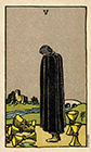 smith-waite - Five of Cups