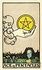 smith-waite - Ace of Coins