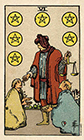 smith-waite - Six of Coins