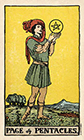smith-waite - Page of Coins