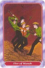 spiral - Five of Wands