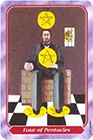 spiral - Four of Pentacles