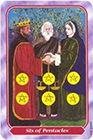 spiral - Six of Pentacles