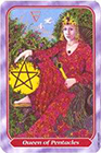 spiral - Queen of Pentacles