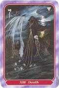 Death Tarot card in Spiral deck