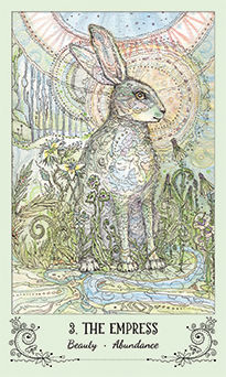 The Empress Tarot card in Spiritsong Tarot deck