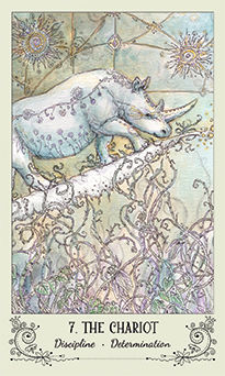 The Chariot Tarot card in Spiritsong Tarot deck