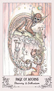 Page of Acorns Tarot card in Spiritsong Tarot deck
