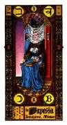 The High Priestess Tarot card in Stairs deck