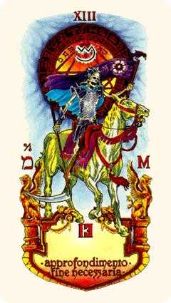Death Tarot card in Stars Tarot Tarot deck