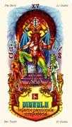 The Devil Tarot card in Stars Tarot deck