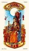 King of Wands Tarot card in Stars Tarot deck