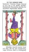 The Hanged Man Tarot card in Starter deck