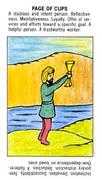 Page of Cups Tarot card in Starter deck
