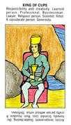 King of Cups Tarot card in Starter Tarot deck