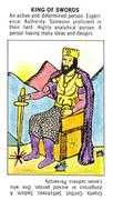 King of Swords Tarot card in Starter deck