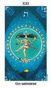 The World Tarot card in Sun and Moon Tarot deck