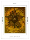 tapestry - Ace of Pentacles