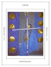 tapestry - Eight of Pentacles