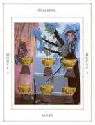 Six of Cups Tarot card in Tapestry Tarot deck