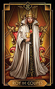 King of Cups Tarot card in Tarot Decoratif deck