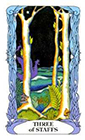 tarot-moon-garden - Three of Wands