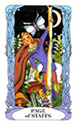 tarot-moon-garden - Page of Wands